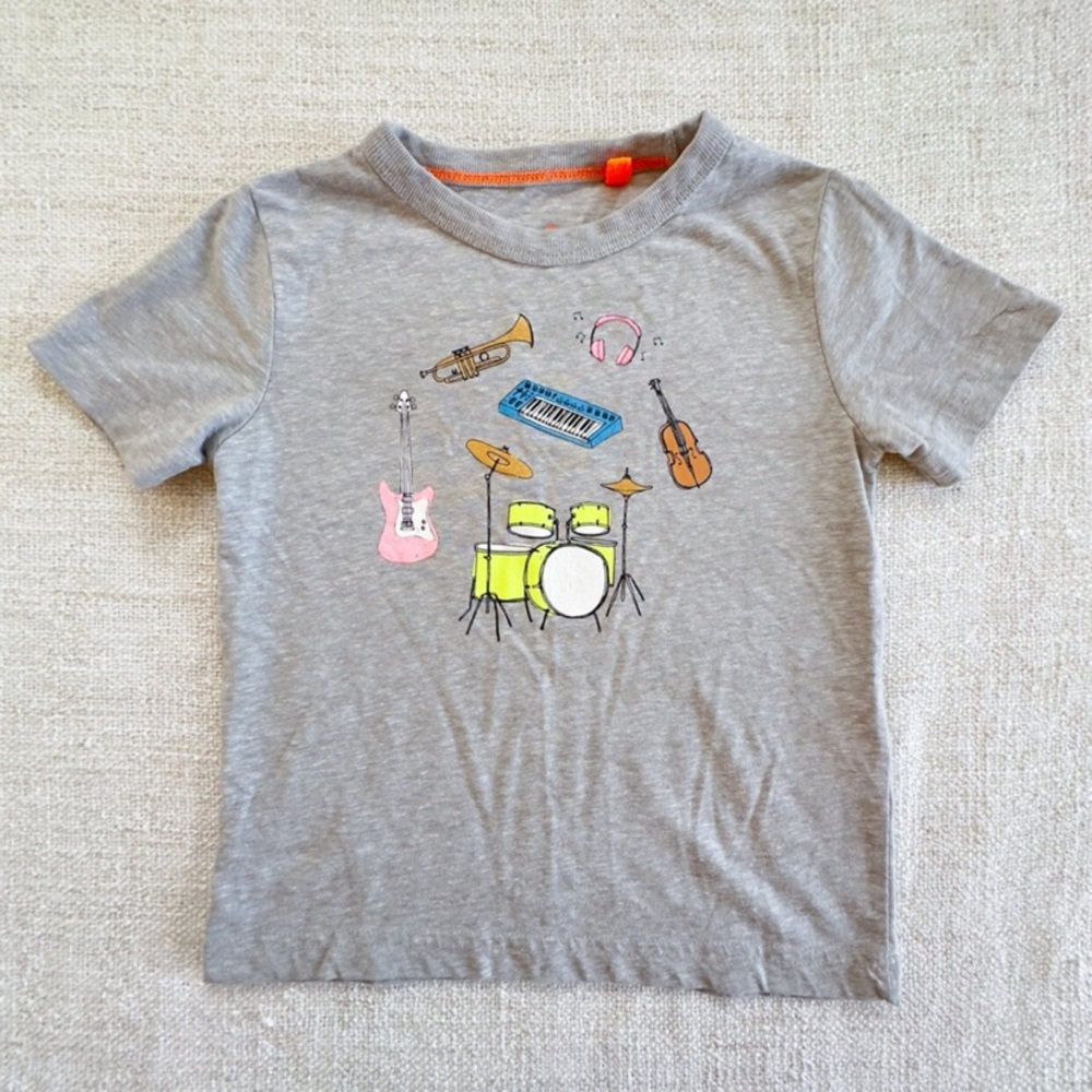 Mini Boden Kids Music Graphic T-Shirt